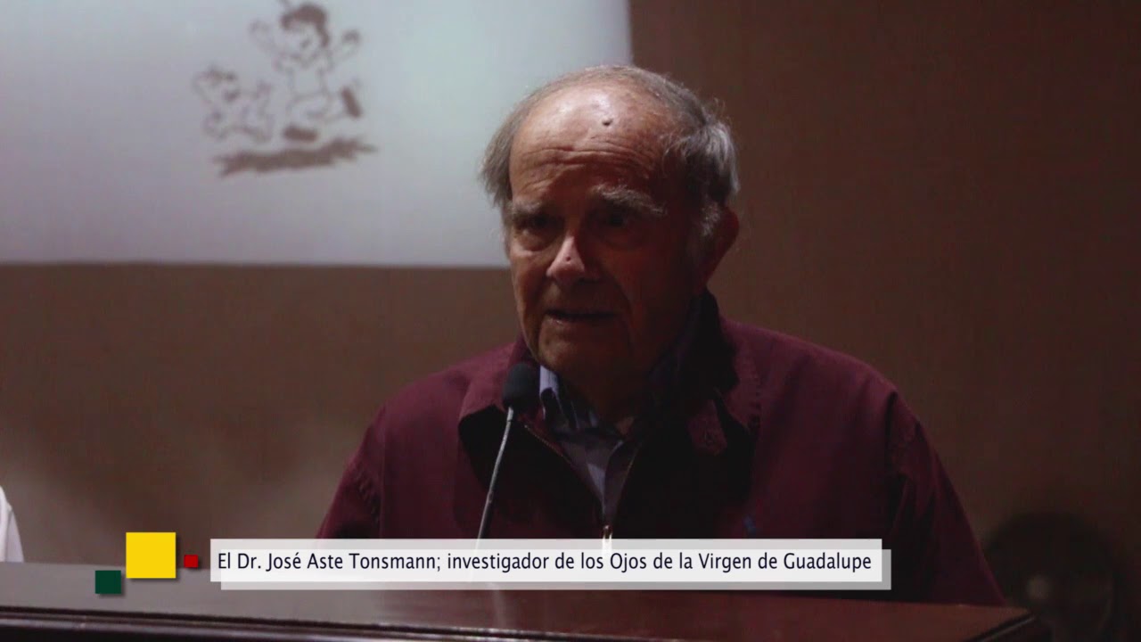 Visita del Dr José Aste Tonsmann; investigador de los Ojos de la Virgen de Guadalupe