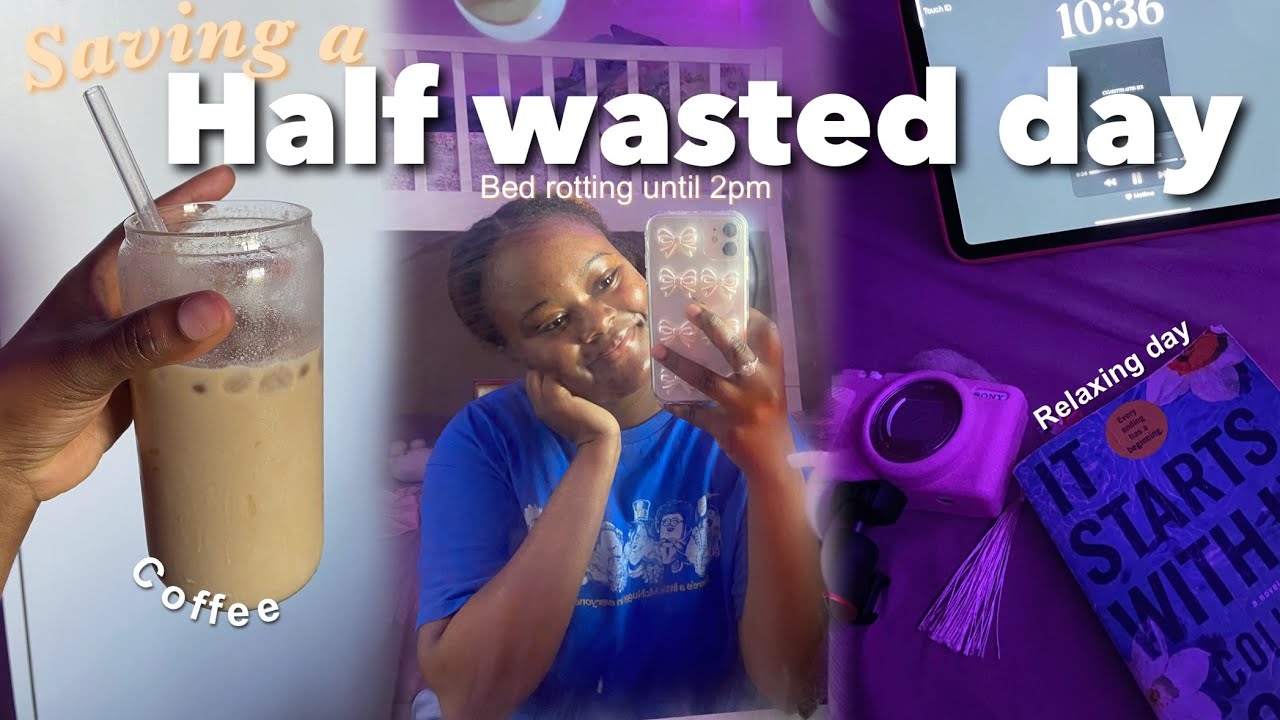 Wasted Morning SAVING A HALF WASTED DAY! *realistic* recover from being lazy all ...
