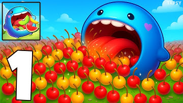 🕳️Slime Hole Gameplay Walkthrough Levels 1–10 – Grow the Slime Hole! (Android,iOS)