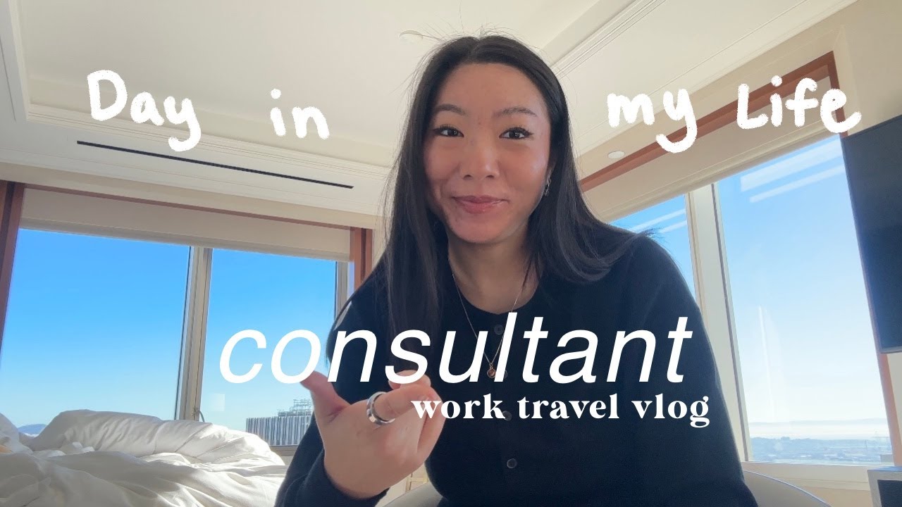 day in the life of a consultant | ✈️work travel edition!