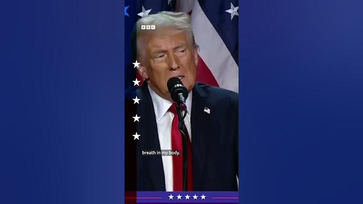Donaldas Trumpas paskelbė pergalę 2024 metų JAV prezidento rinkimuose