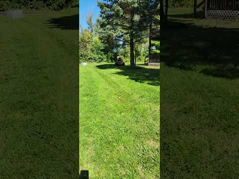 lawn mowing zero turn landscaping asmr