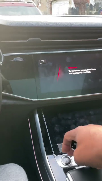 How to set folding mirrors when door is locked on Audi Q8 #q8 #audi #mirrors￼