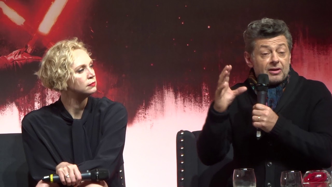 Andy Serkis on how he humanizes Supreme Leader Snoke at Star Wars: The Last Jedi press conference