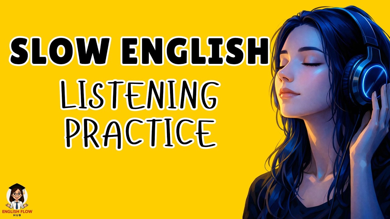 Learn English with Podcast | Slow English Listening & Fluency Practice | A2 & B1 Shadowing Practice