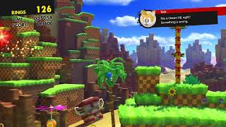 Sonic Forces - Green Hill Faded Hills S-Rank With Clic Sonic