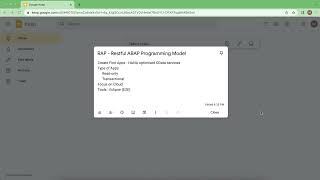 ABAP - Restful Programming Model | Introduction