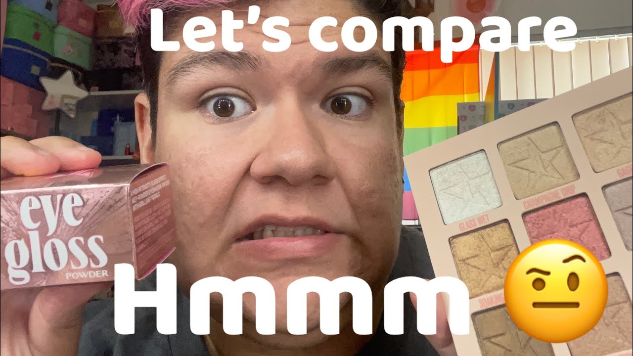Jeffree Star Comparison | Frozen Fire Shades