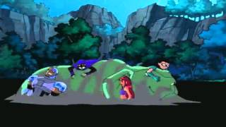 Teen Titans Quicksand Scene
