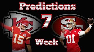 WEEK 7 NFL PICKS 2022-2023