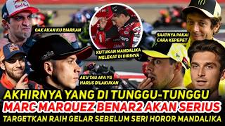 FINALLY🔥MARC MARQUEZ IS REALLY SERIOUS~CHASING FOR THE 10TH TITLE AT MANDALIKA, WHICH HOLDS HORRO...