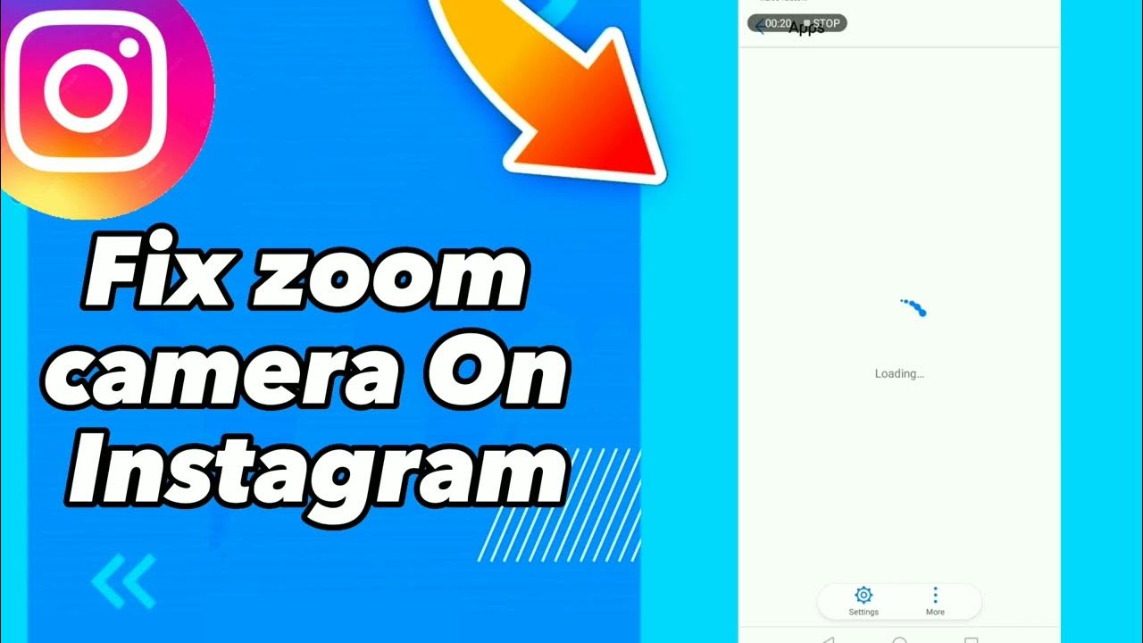 how to Fix zoom camera On Instagram YouTube