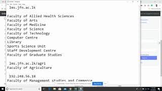 How to login into University of Jaffna LMS