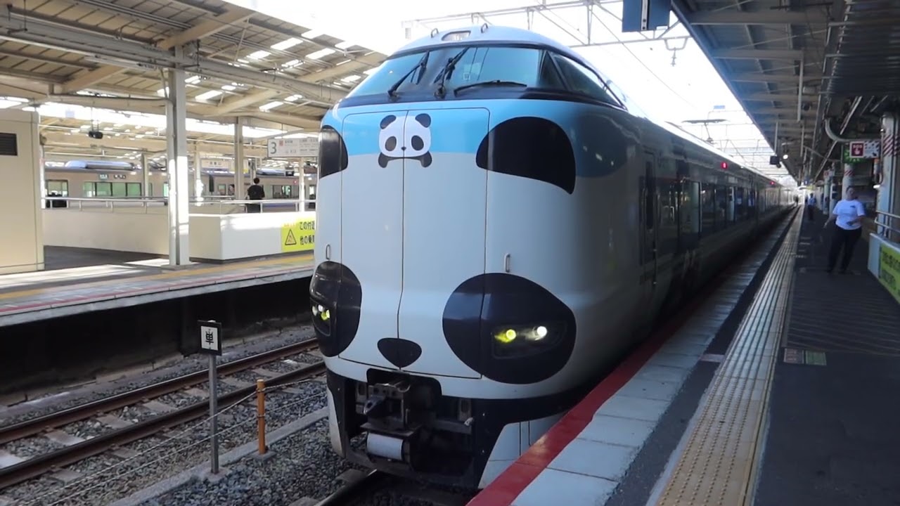 今月で運行終了】特急くろしお287系HC604編成｢パンダくろしお