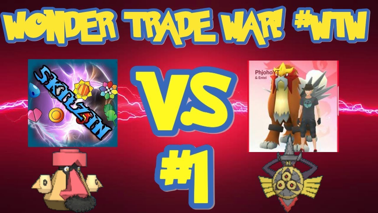 POKEMON SUN AND MOON WONDER TRADE  WAR #1 