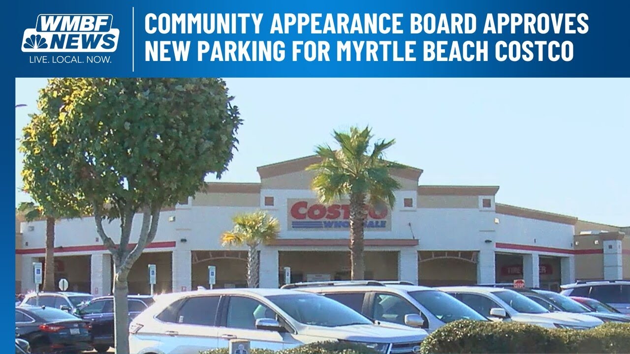 Community appearance board approves new parking for Myrtle Beach Costco