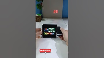 LED Digital Projection Alarm Clock Temperature Thermometer Desk C