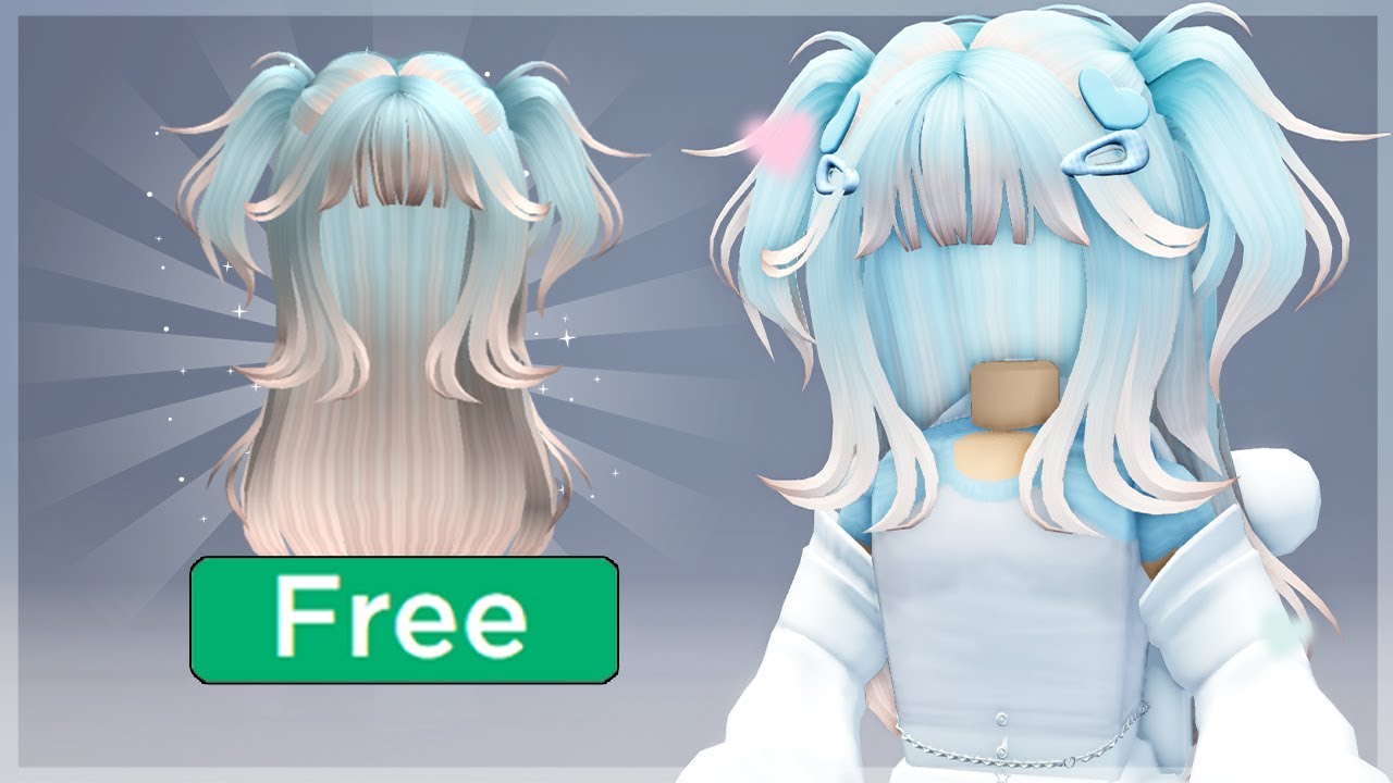 HURRY* GET THIS FREE BLUE ROBLOX HAIR NOW 😲😵 *LIMITED EVENT