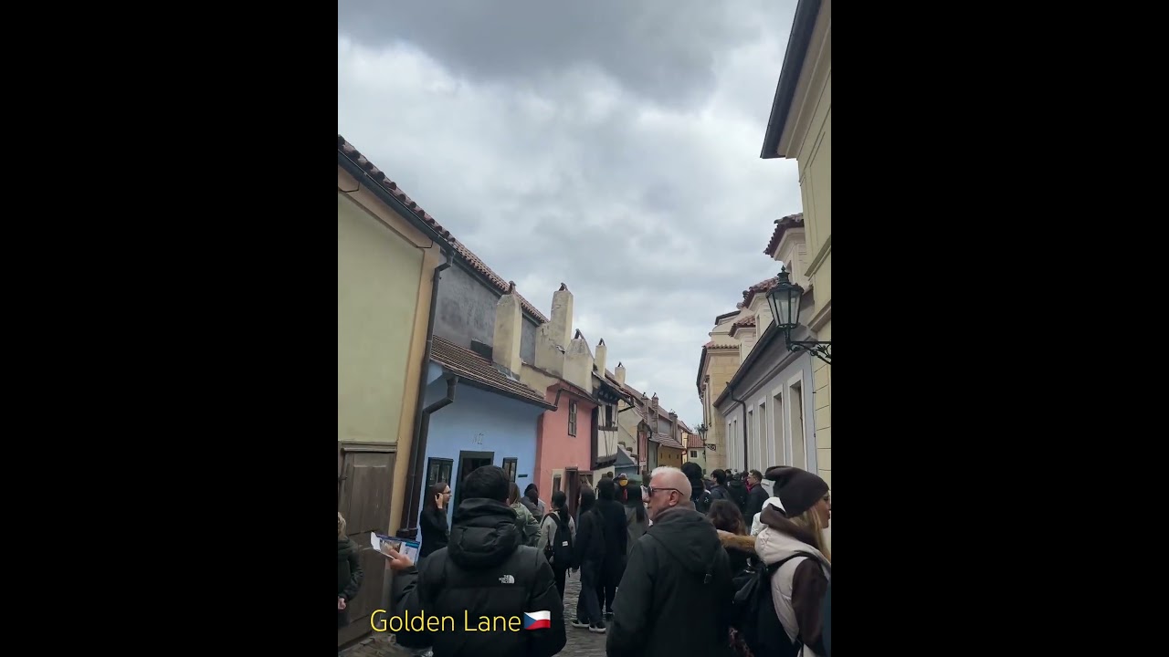 Golden Lane in Prague🏘️