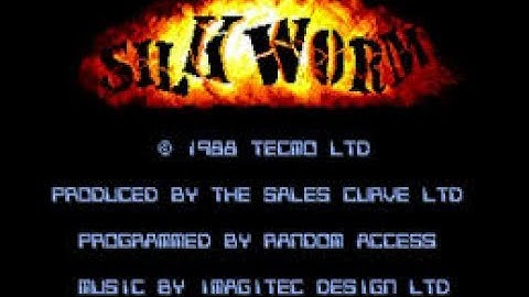 Amiga - Silkworm [Tecmo,Sammy 1988]