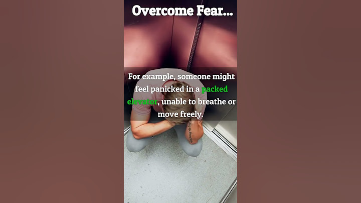 How to Overcome Fear of Tight Spaces! (Claustrophobia)  🐻