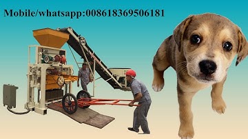 QT40C-1 fuda concrete brick block making machine for sale 008618369506181