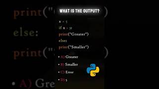 Guess the output python. #output #guess #coding #code #pythoncoding #pythonprogramming
