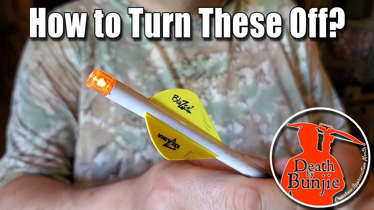 How To Turn Off Lumenoks And Nufletch Lighted Nocks!