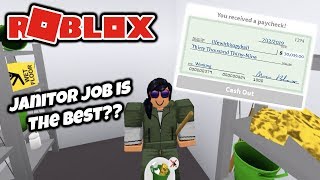 JANITOR IS THE EASIEST JOB IN BLOXBURG | On The Road To 1 Million Dollars (Episode 7) | Roblox JANITOR IS THE EASIEST JOB IN BLOXBURG | On The Road To 1 Million Dollars (Episode 7) | Roblox