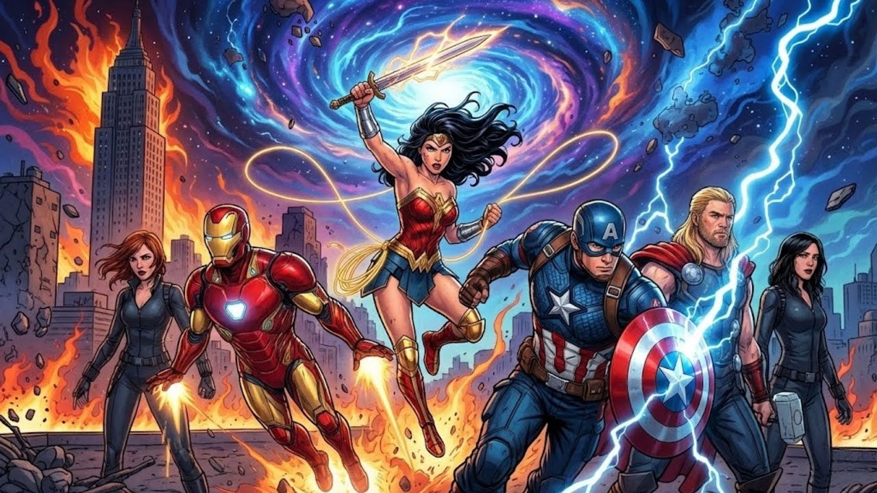 What If Wonder Woman Entered the Marvel Universe?