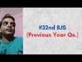 #32nd Bihar Judicial Services (Previous Year Questions Solutions Part-1)
