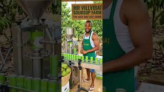 Meet Villvibai Soursop Power Juice pure, natural goodness packed with Vitamin C