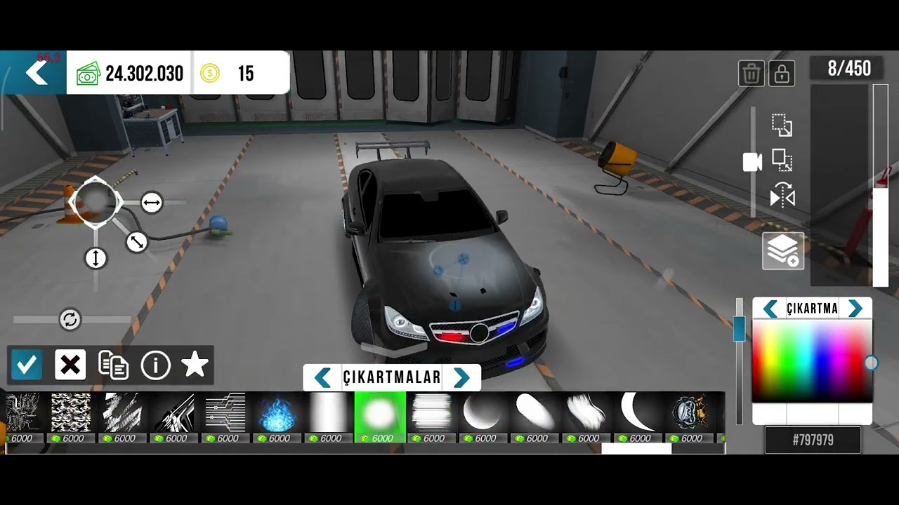 Car Parking HD logo mersedec yapimi