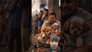 This poor puppy and his sister's house hasbeen destroyed#puppy #subscribe