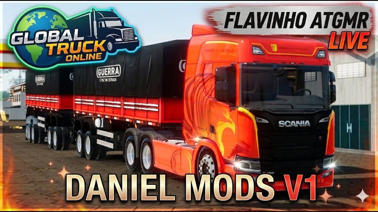 🚨 NOVA VERSÃO DO DANIEL MODS GLOBAL TRUCK ONLINE 🔥@Danielofc01 - YouTube