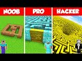 MAZE Challenge! Noob vs Pro vs Hacker! All Spisode! Secret Endless Maze in Minecraft Animation!