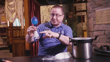 Dry ice sublimation
