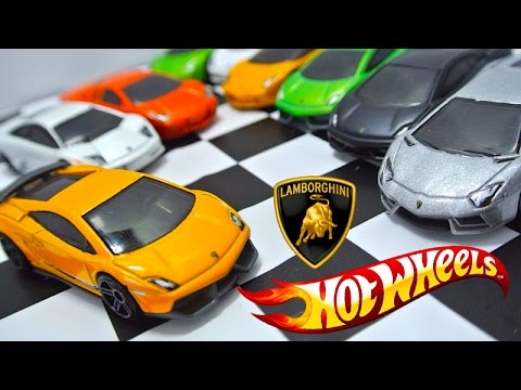 unboxing-lamborghini-hot-wheels-models!