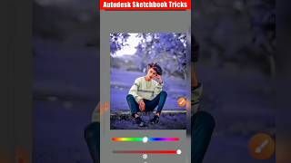 Autodesk Sketchbook Tricks 2023 || #jitengalaxy #shorts screenshot 2