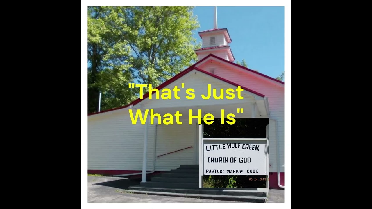 That's Just What He Is