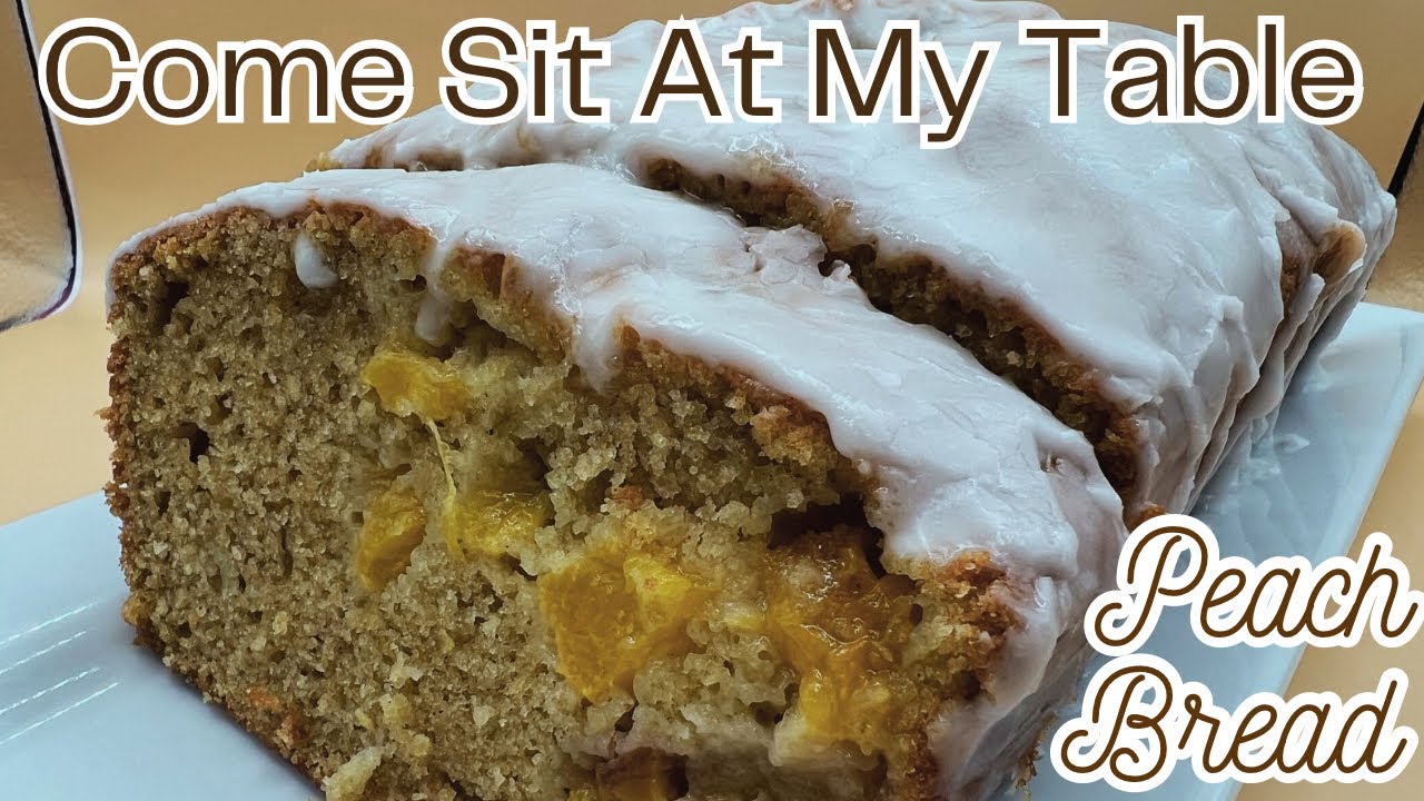 Peach Bread - A Delicious Sweet Bread with a Definite Flavor of Summer!