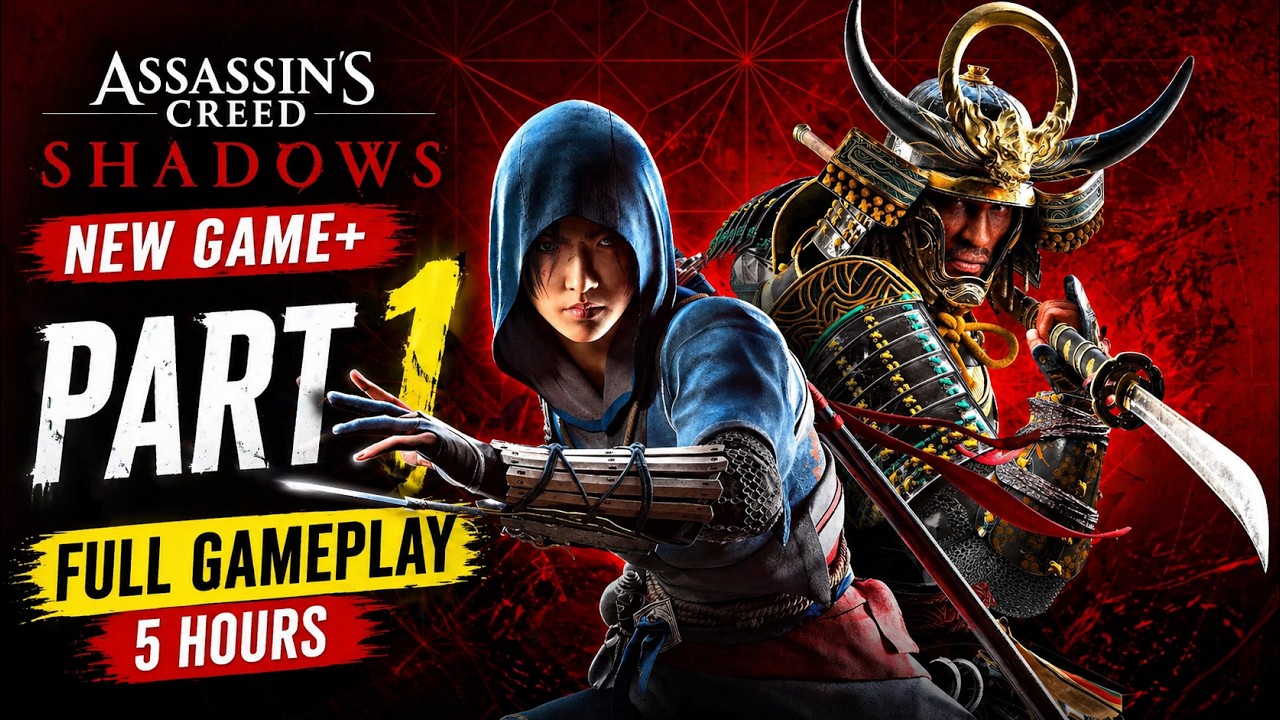 Assassin’s Creed Shadows NEW GAME+ Part 1 🔥 Full Gameplay Walkthrough ...
