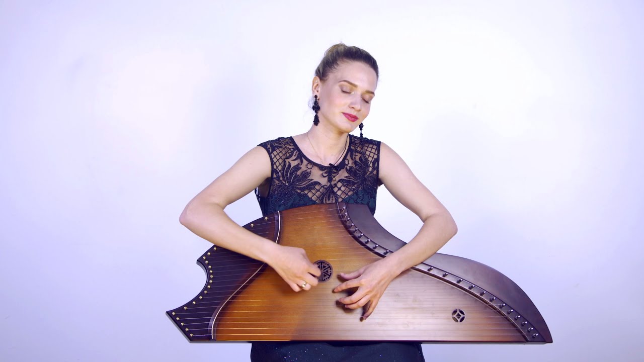 Гусли Былина, 23 струны - Анастасия Ермолаева - YouTube