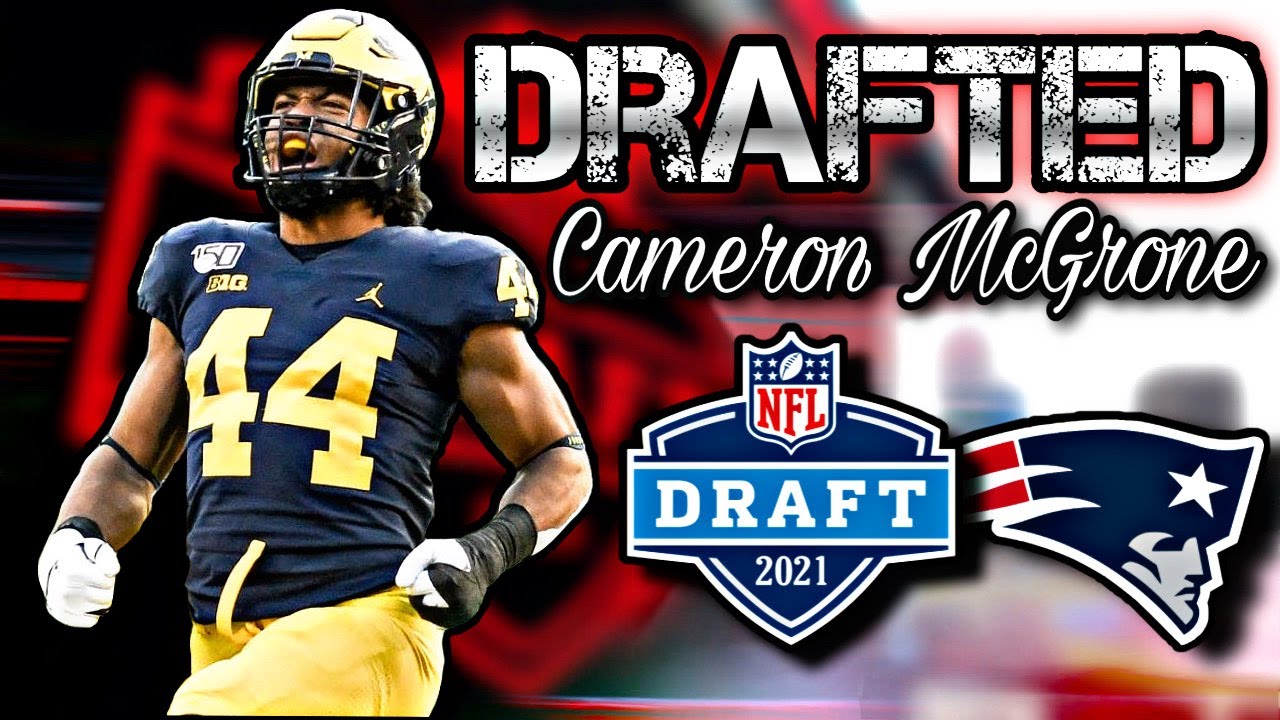 New England Patriots Draft LB Cameron McGrone | 2021 NFL Draft