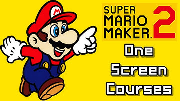 Super Mario Maker 2 - Amazing One Screen Puzzle Courses