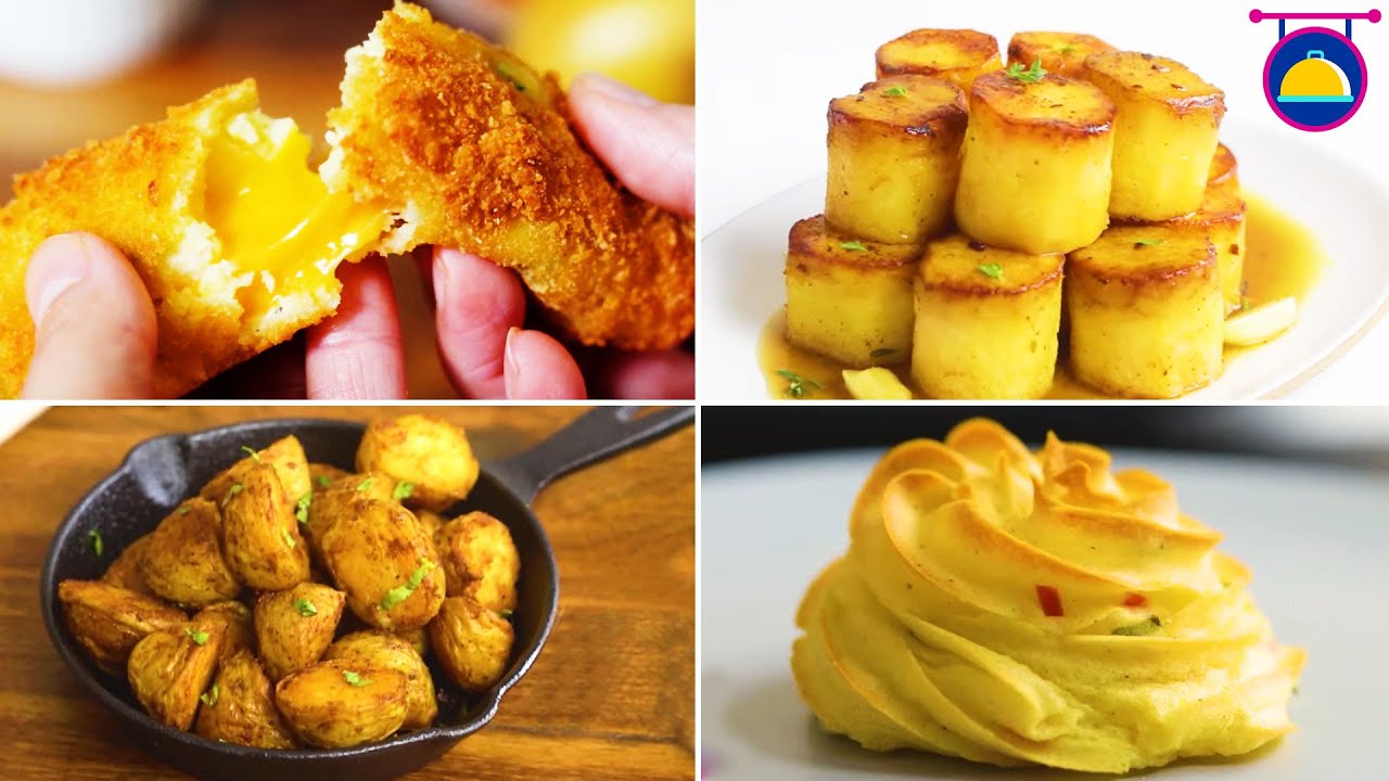 Potato Recipes For Snacks Easy Potato Recipes By Cooking Co YouTube