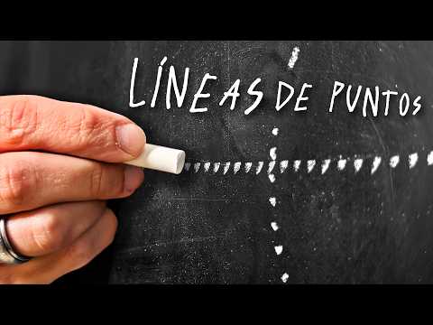 How to make PERFECT dotted lines with chalk