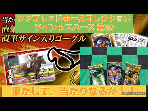 サラブレッドホースコレクション　ウエハース　第2R　サイン　25種　ノーマル3種 サラブレッドホースコレクション ツインウエハース 第2R｜発売日