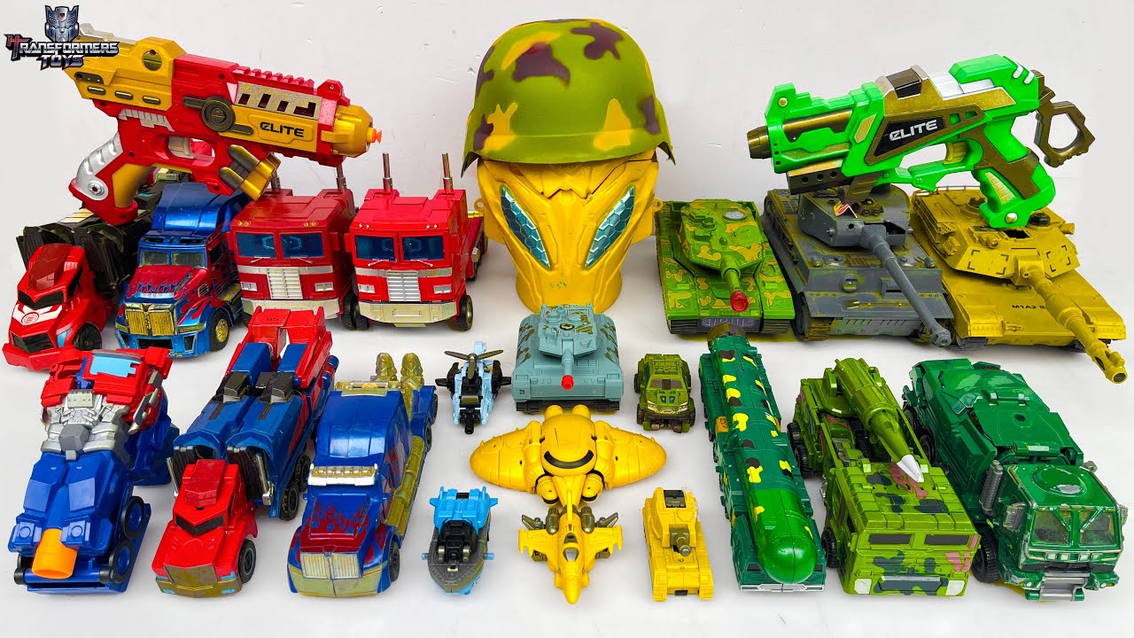 Unbox Review Transformers & Military Vehicles Toy Collection