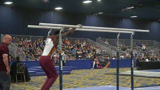 Kiwan Watts - Parallel Bars - 2018 Winter Cup - Senior Prelims